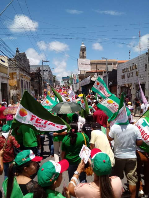Povo do campo na rua contra Reforma Trabalhista #DerrubaReforma