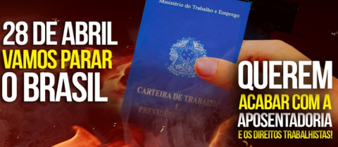 Como ajudar a greve geral no dia 28 de abril