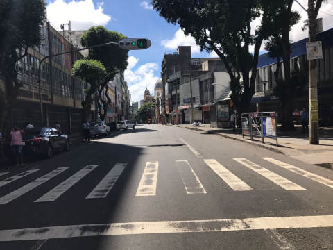 Rua vazia em Salvador, AGORA! #GreveGeral #BrasilEmGreve